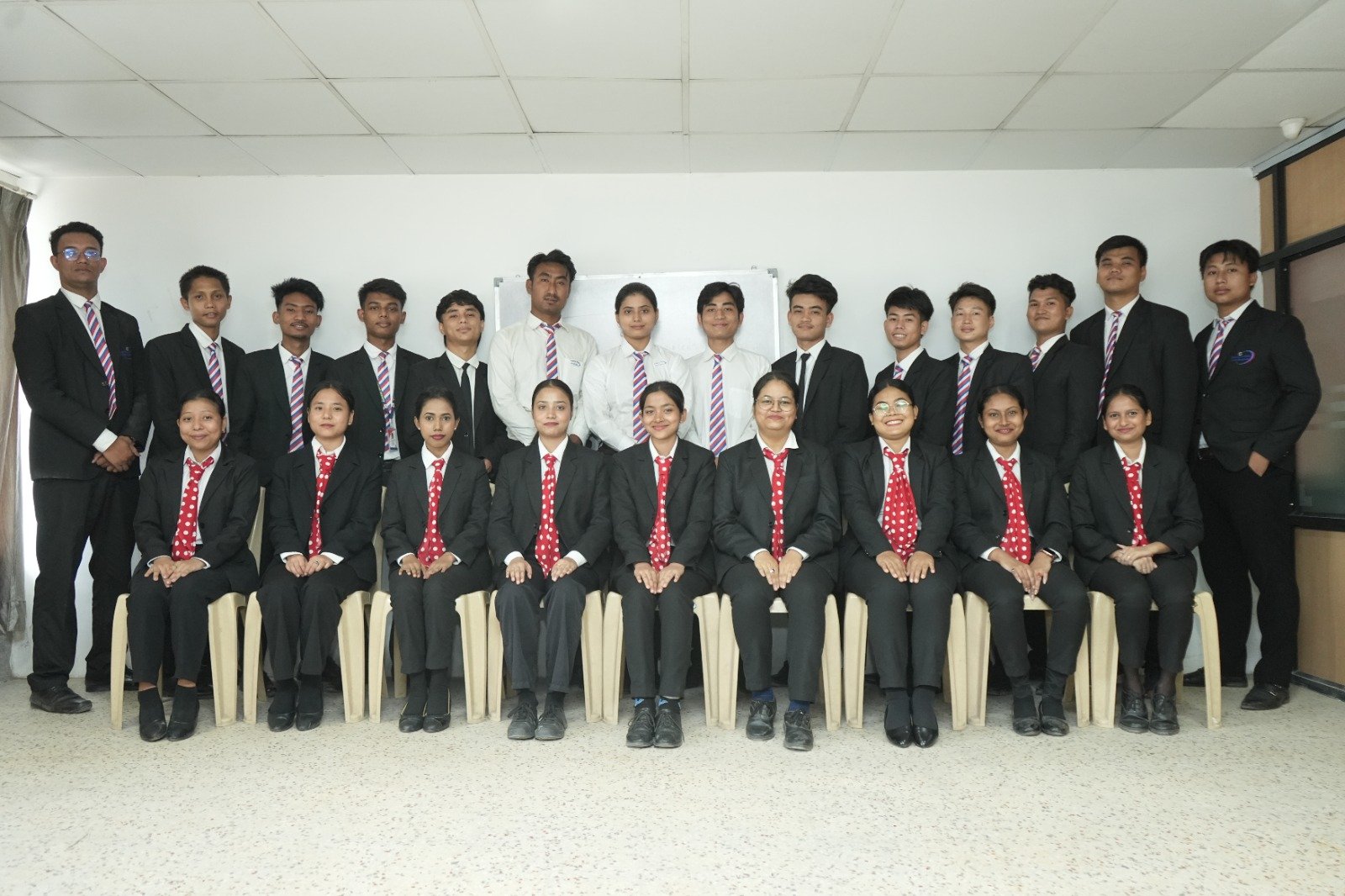 Students of Gateway Institute of Hotel Management participating in practical sessions