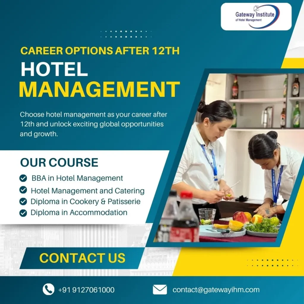 Career Options After 12th: Hotel Management