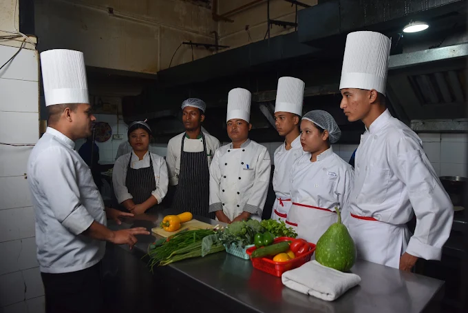 Practical hotel management training for 12th pass students