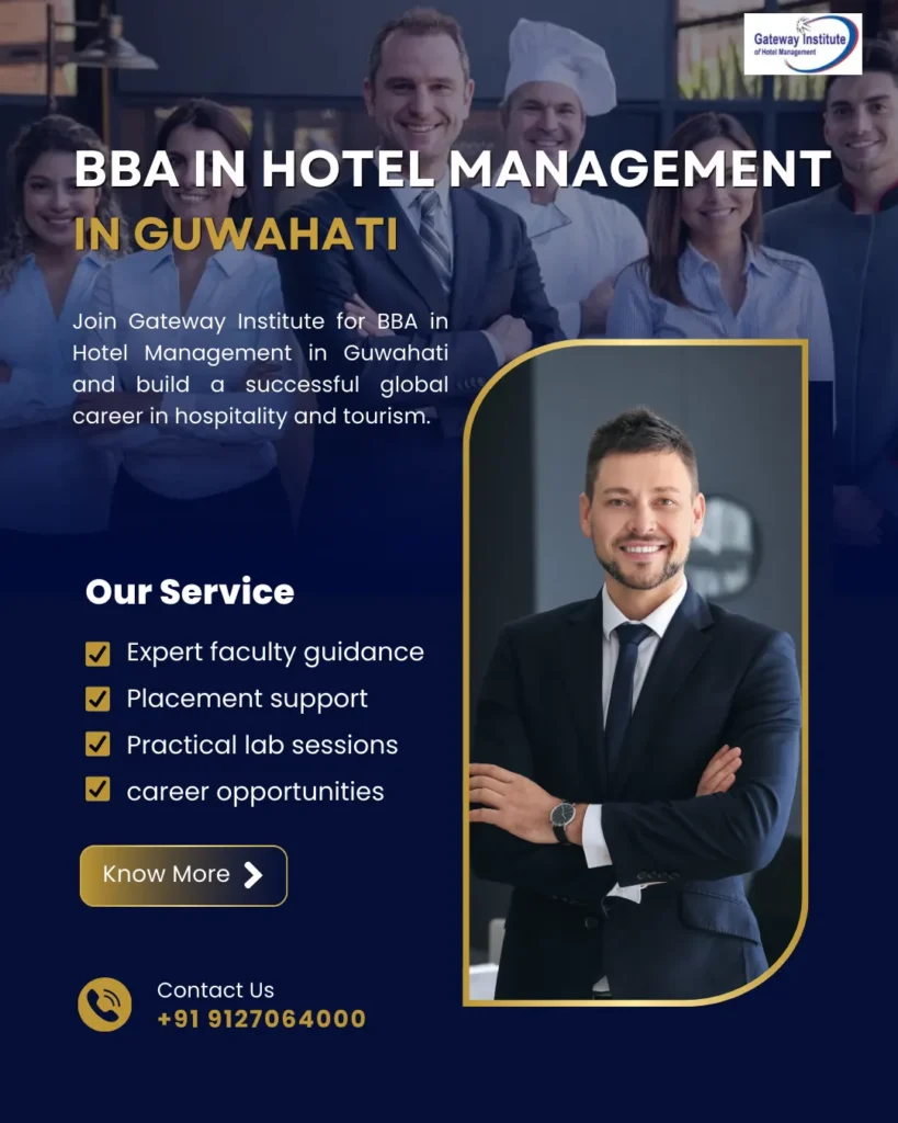 BBA in Hotel Management in Guwahati students