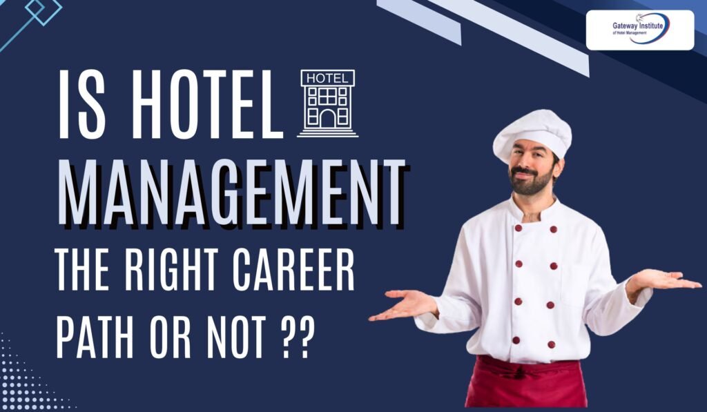 Students exploring hotel management as the Right Career Path After 12th